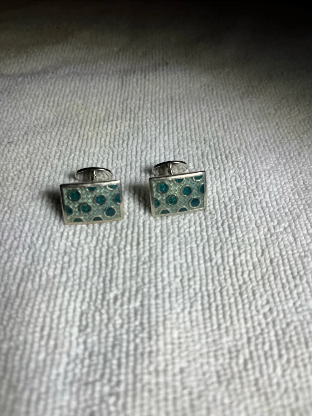 David Donahue Men's Sterling Silver Cufflinks Set (2 Pairs)